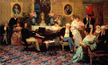 chopin in radziwills salon siemiradzki
